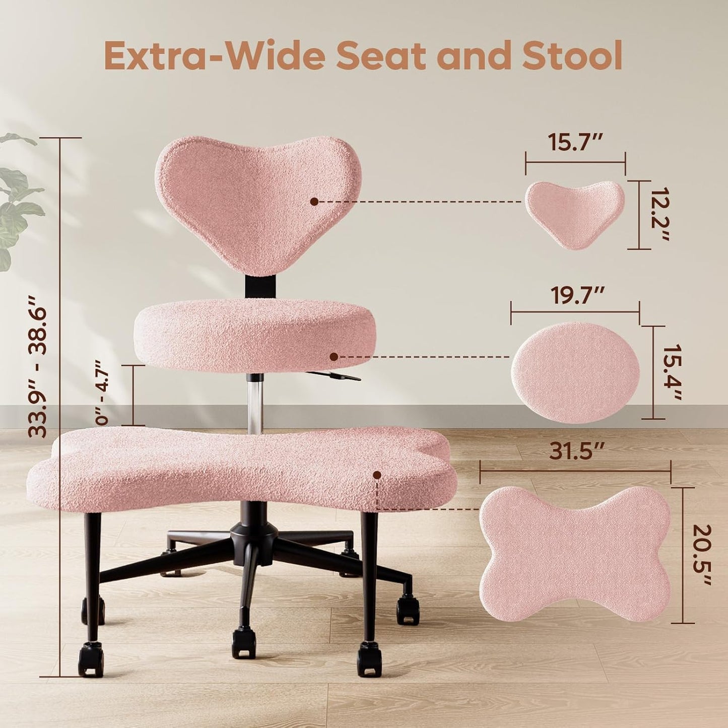Ergo Cross Legged Swivel