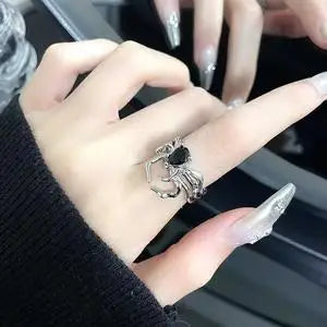 Wedding Ring Peacock Open Ring Engagement Ring Open For Engagement Gift For Women Wedding
