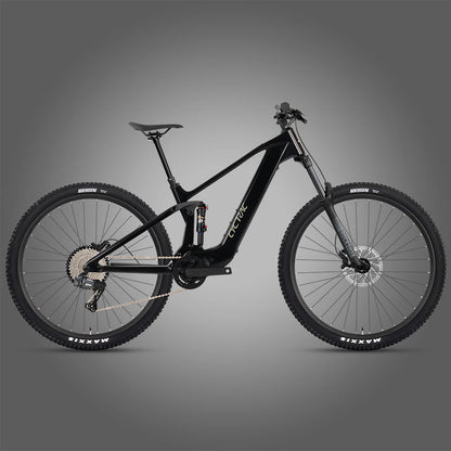 48V 720W Wheeltop Wireless 12 Speed Carbon Electric Mountain Bike 29 27.5 Inch Rear Suspension ROCKSHOX Downhill Ebike