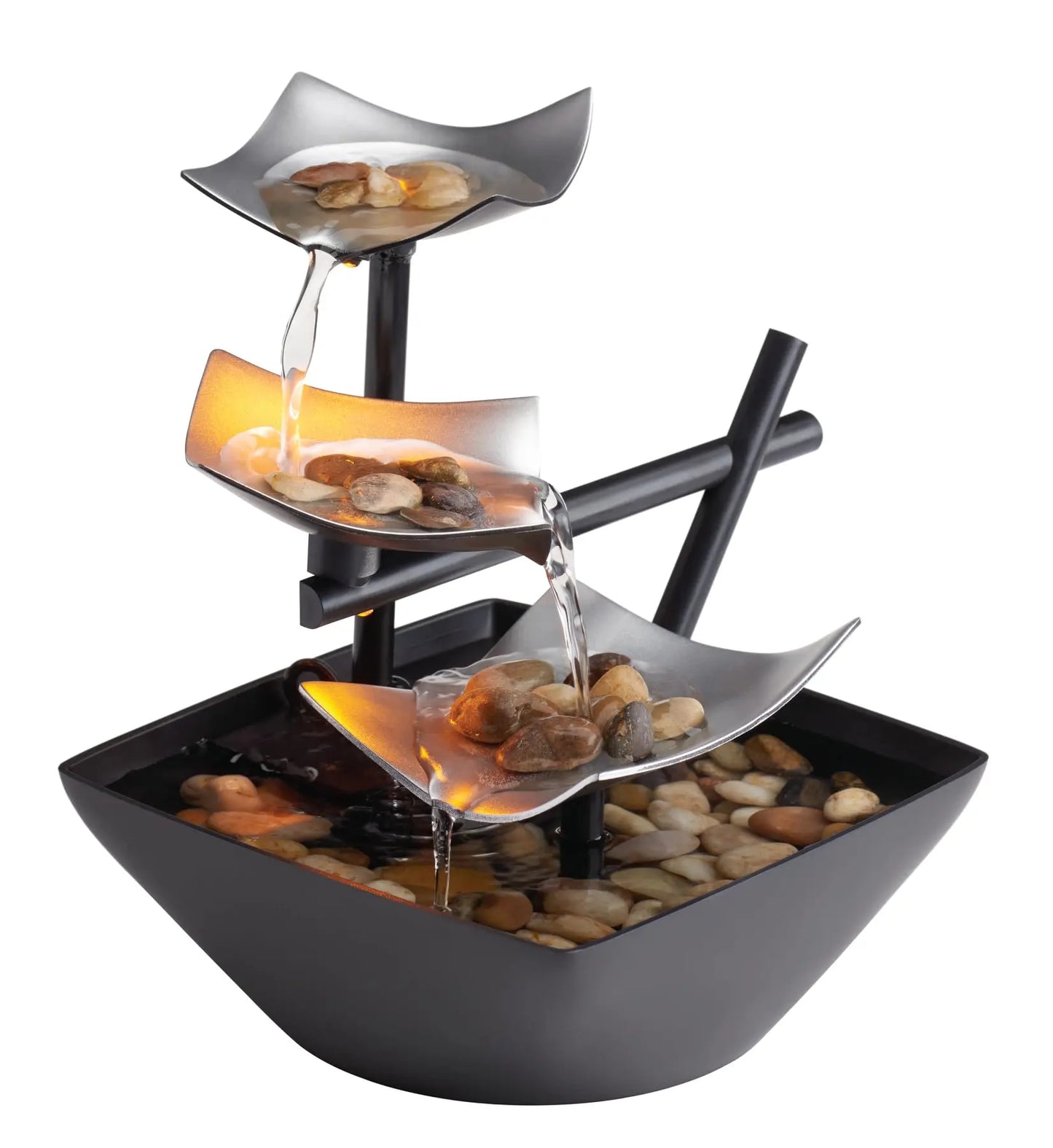 Lotus Leaf Tabletop Fountain – Bring Peace Home™