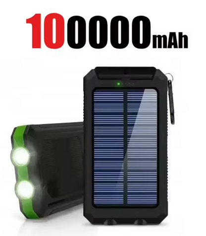 200000mAh Solar Power Bank Portable