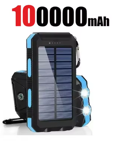 200000mAh Solar Power Bank Portable