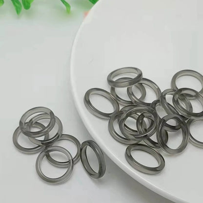 2Pcs Resin Rings Tiny Aesthetic Ring Women Teen Girl Stackable Ring Statement Jewelry Ornament Ring Gift Dropshipping