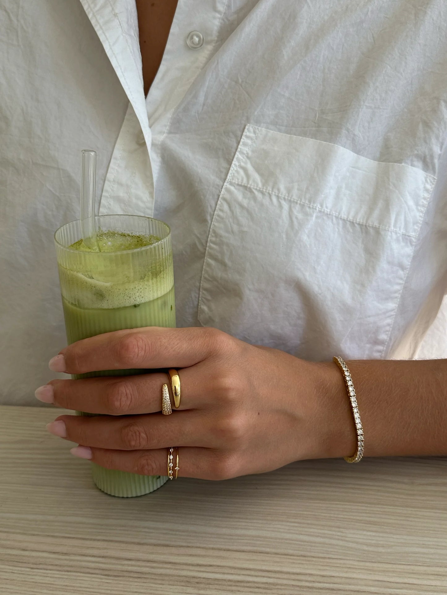 18K Elegant Curve Ring™